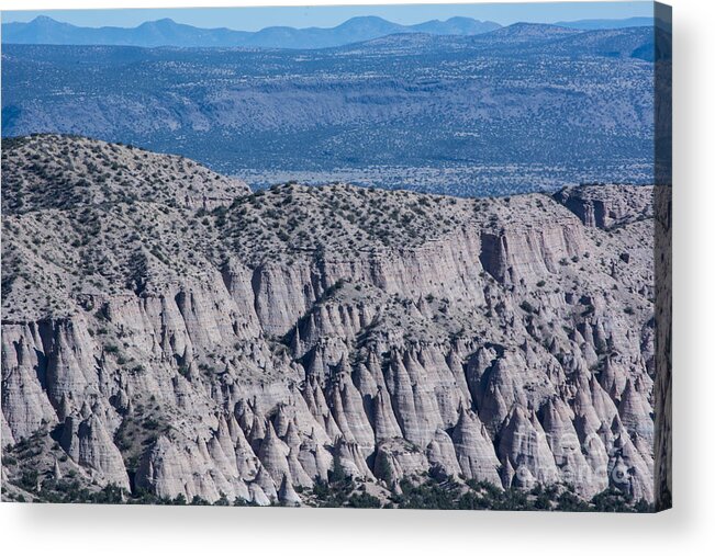 Tent Rocks Acrylic Print featuring the photograph Tent Rocks by John Greco