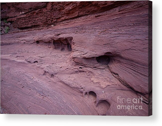 Canyonlands National Park Acrylic Print featuring the photograph Textures in Time by Jim Garrison