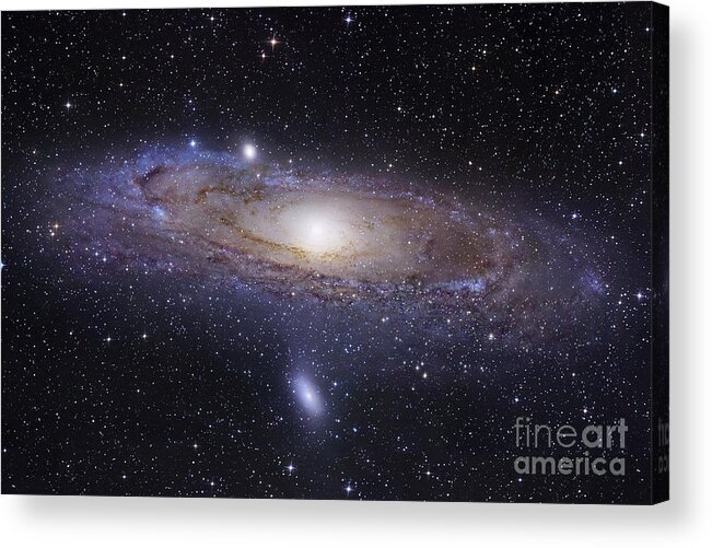 Andromeda Acrylic Print featuring the photograph The Andromeda Galaxy by Robert Gendler