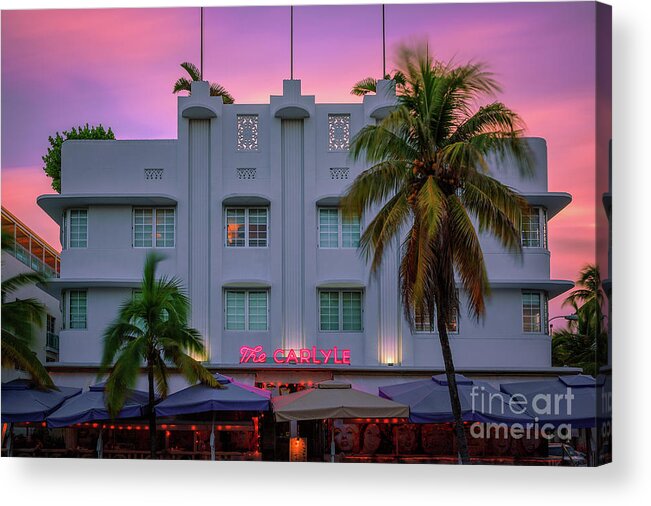 The Carlyle Hotel Acrylic Print featuring the photograph The Bird Cage by Doug Sturgess