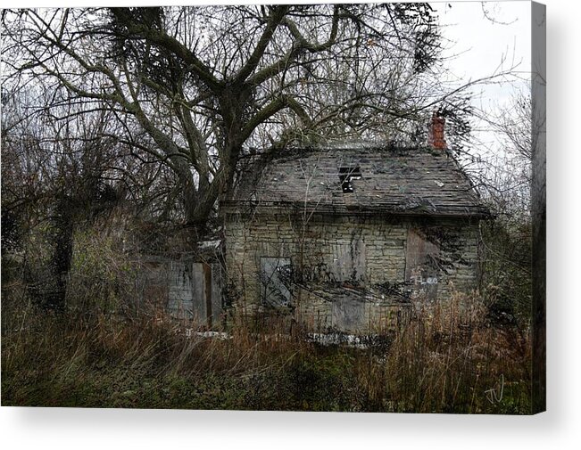Abandoned Acrylic Print featuring the photograph The Earth Reclaims by Jim Vance