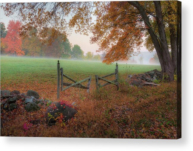 Gate Acrylic Print featuring the photograph The Gate by Bill Wakeley