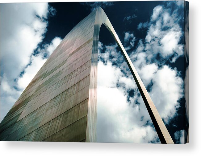 America Acrylic Print featuring the photograph The Gateway - Saint Louis Missouri by Gregory Ballos