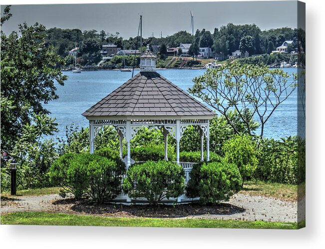 Usa Acrylic Print featuring the photograph The Gazebo by Tom Prendergast