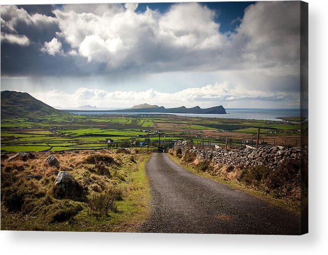 Dingle Acrylic Print featuring the photograph The Giant And The Sisters by Mark Callanan