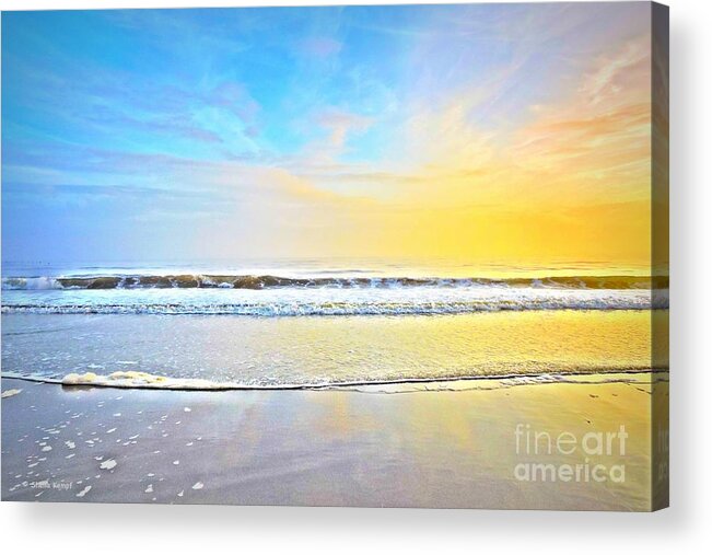 Art Acrylic Print featuring the photograph The Golden Hour by Shelia Kempf