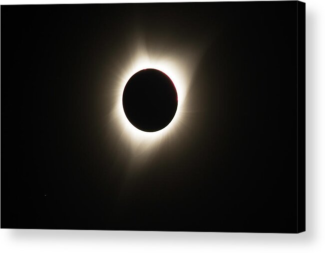 Eclipse Acrylic Print featuring the photograph The Great Eclipse of 2017 by Don Hoekwater Photography