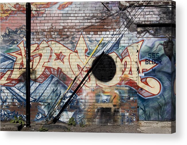Urban Acrylic Print featuring the photograph The Great Orb by Kreddible Trout