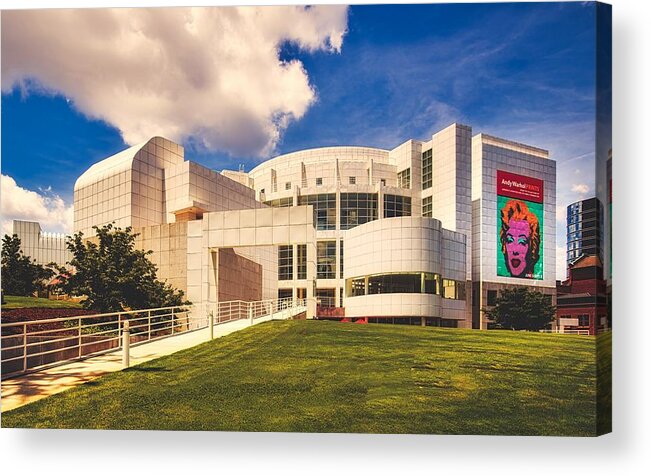 High Museum Of Art Acrylic Print featuring the photograph The High Museum Of Art - Atlanta, Georgia by Mountain Dreams