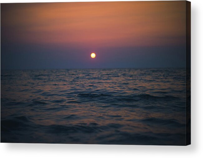 Lake Acrylic Print featuring the photograph The Little Waves of Lake Huron by Jay Smith