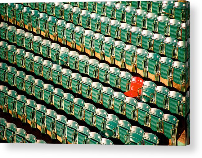 Travel Acrylic Print featuring the photograph Ted Williams' Seat by Claude Taylor