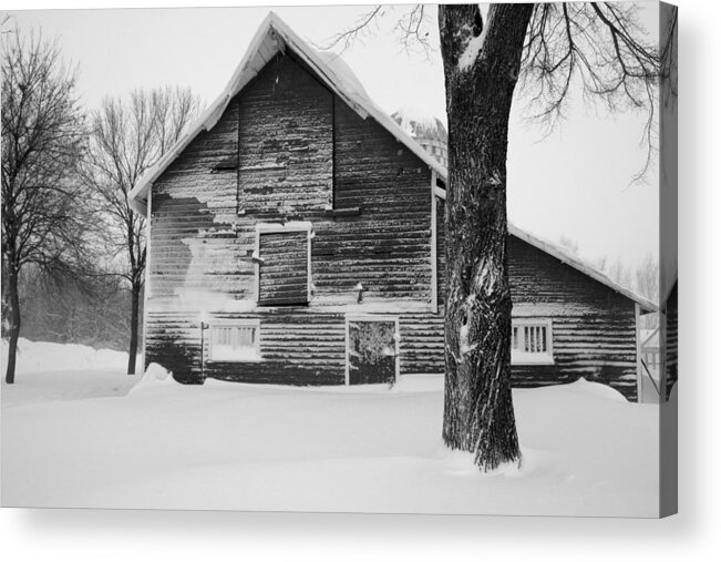 Barn Acrylic Print featuring the photograph The Old Barn by Julie Lueders 