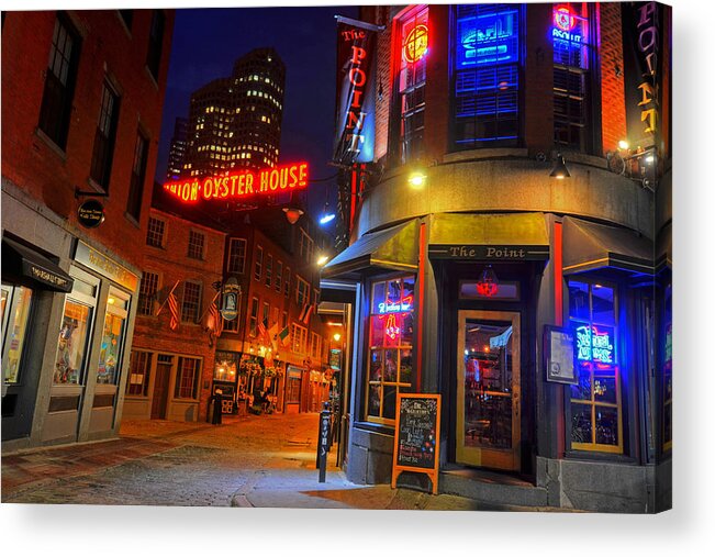 Boston Acrylic Print featuring the photograph The Point Marshall Street Boston MA by Toby McGuire