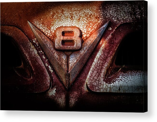 Truck Acrylic Print featuring the photograph The Power of 8 by Richard Macquade