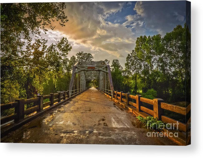 Mississippi Acrylic Print featuring the photograph The Road Less Traveled by T Lowry Wilson