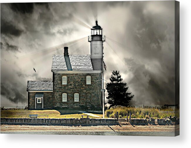 Lighthouse Acrylic Print featuring the photograph The Sheffield by Diana Angstadt