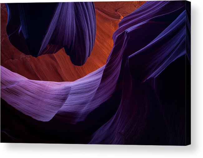 Amaizing Acrylic Print featuring the photograph The Song Of Sandstone by Edgars Erglis