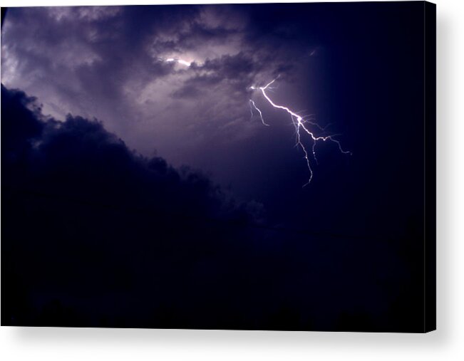 Sky Acrylic Print featuring the photograph The Storm 1.3 by Joseph A Langley
