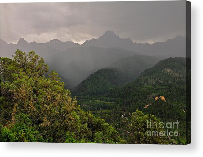 Mountains Acrylic Print featuring the photograph The Thunder Rolls by Randy Rogers