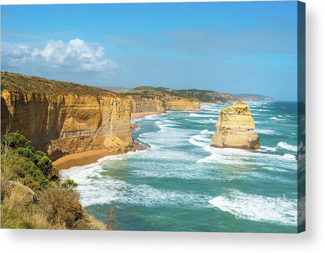 Australia Acrylic Print featuring the photograph The twelve apostles by Andrew Michael