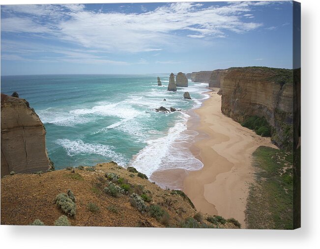 Australia Acrylic Print featuring the photograph The Twelve Apostles by Ivan Franklin