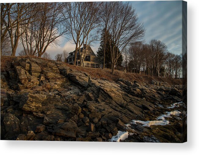 Rockland Acrylic Print featuring the photograph The watcher by Tony Pushard