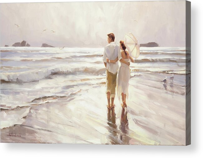Love Acrylic Print featuring the painting The Way That It Should Be by Steve Henderson