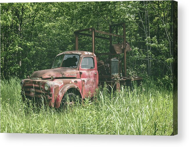 Truck Acrylic Print featuring the photograph They call me Rusty by Steve L'Italien