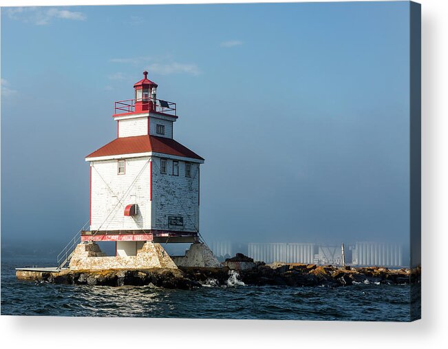 Thunder Bay Main Acrylic Print featuring the photograph Thunder Bay Main by Linda Ryma