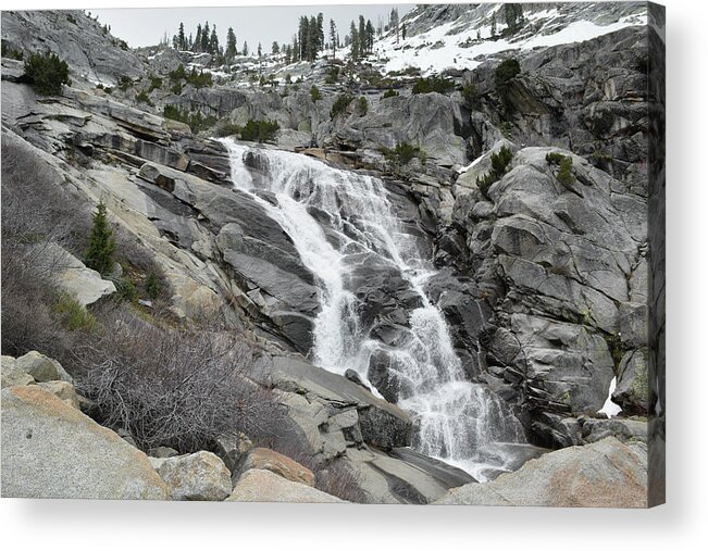 Sequoia National Park Acrylic Print featuring the photograph Tokopah Falls by Kyle Hanson