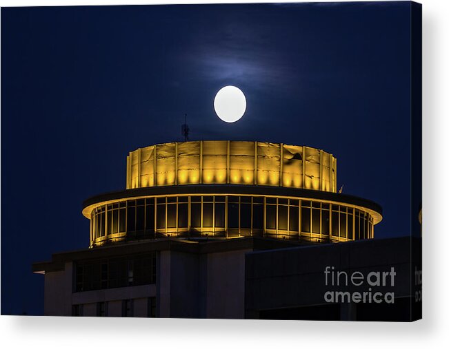 Capstone Acrylic Print featuring the photograph Top of the Capstone by Charles Hite