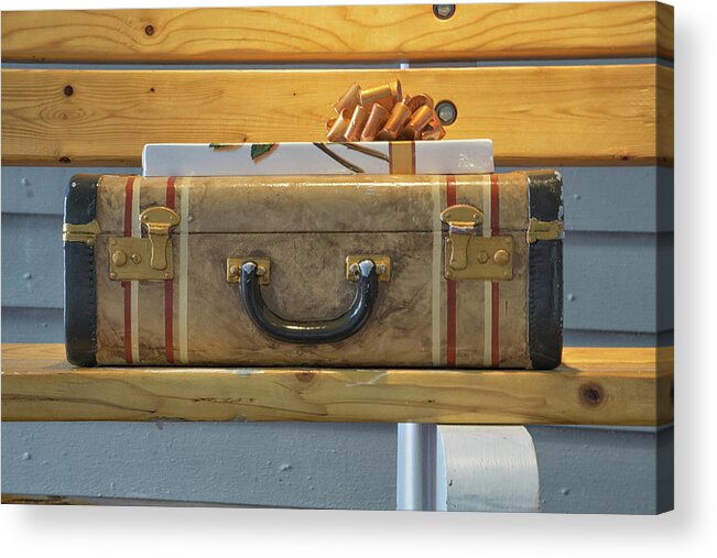Luggage Acrylic Print featuring the photograph Travel by Dennis Dugan