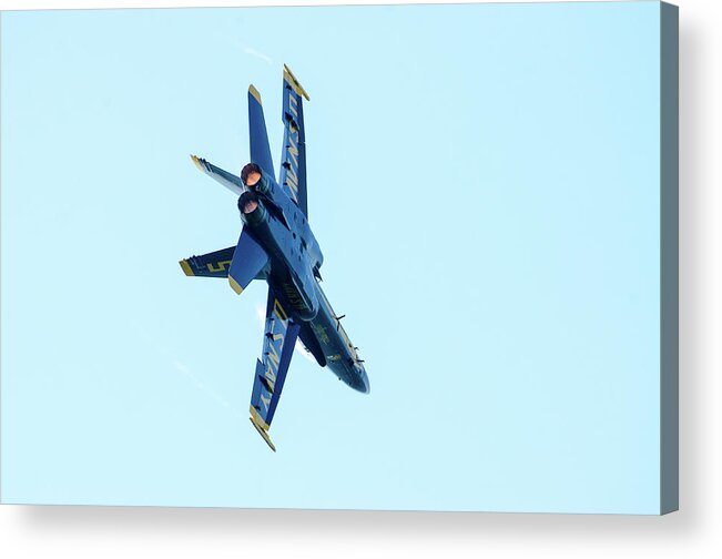 Planes Acrylic Print featuring the photograph Turn and Burn by Raf Winterpacht