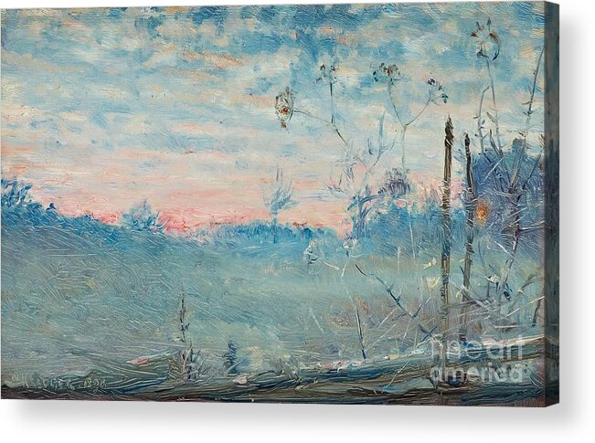 Nils Kreuger Acrylic Print featuring the painting Twilight by MotionAge Designs