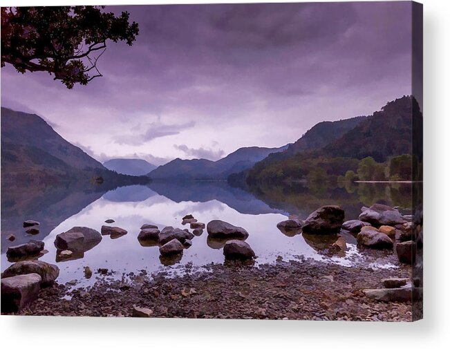 Cumbria Acrylic Print featuring the photograph Ullswater by Neil Alexander Photography