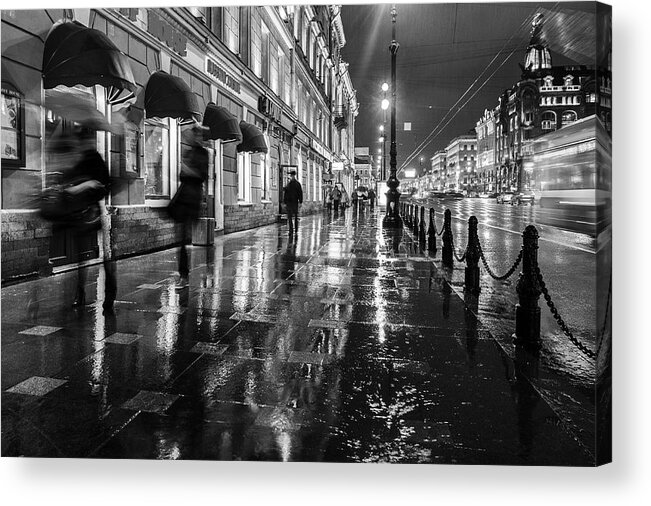 Wet Acrylic Print featuring the photograph Untitled by Irina Sen'