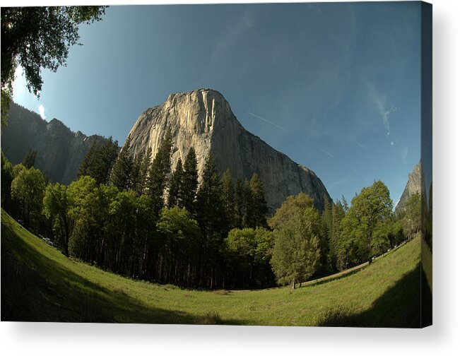 Yosemite Acrylic Print featuring the photograph Valley View by John Finch