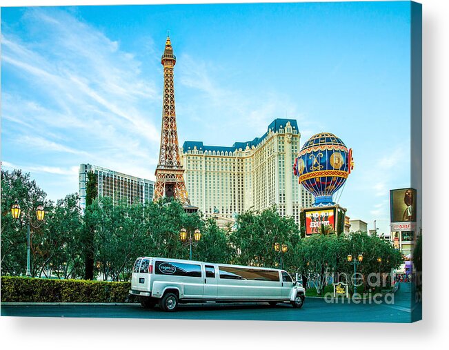 Las Vegas Acrylic Print featuring the photograph Vegas VIP by Az Jackson