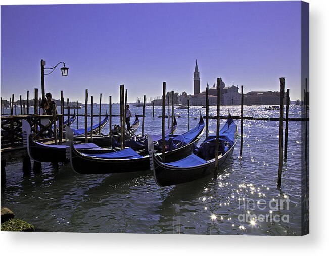 Venice Acrylic Print featuring the photograph Venice is a magical place by Madeline Ellis