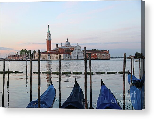 Venice Acrylic Print featuring the photograph Venice Sunrise 9104 by Jack Schultz