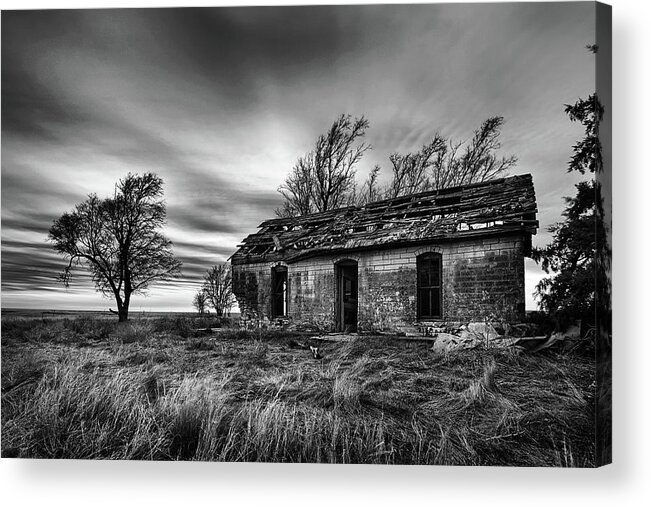 Abandoned Acrylic Print featuring the photograph Void by Thomas Zimmerman