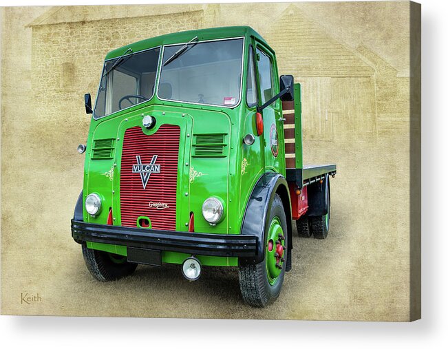 Truck Acrylic Print featuring the photograph Vulcan by Keith Hawley