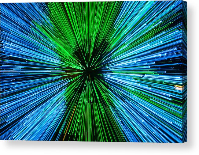 Star Trek Acrylic Print featuring the photograph Warp Speed Mr Sulu by Tony Beck