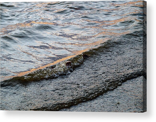 Water Acrylic Print featuring the photograph Water Ripples 3 by Mike Murdock