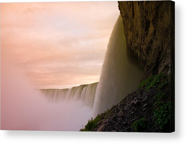 Niagara Falls Acrylic Print featuring the photograph Water by Sebastian Musial