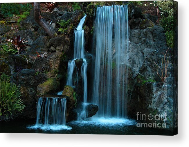 Clay Acrylic Print featuring the photograph Waterfalls by Clayton Bruster