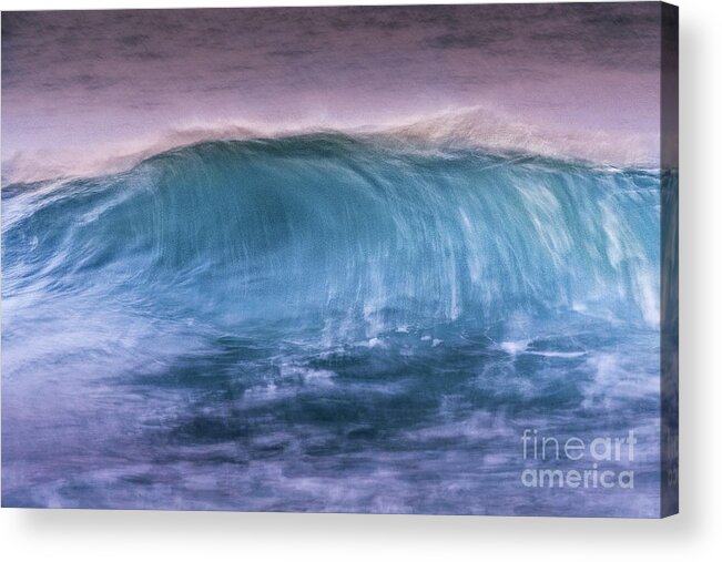 North Shore Acrylic Print featuring the photograph Wave by Patti Schulze