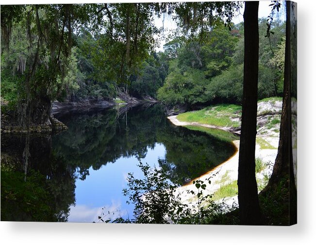 Way Down Upon The Suwannee River Acrylic Print featuring the photograph Way Down Upon the Suwannee River by Warren Thompson