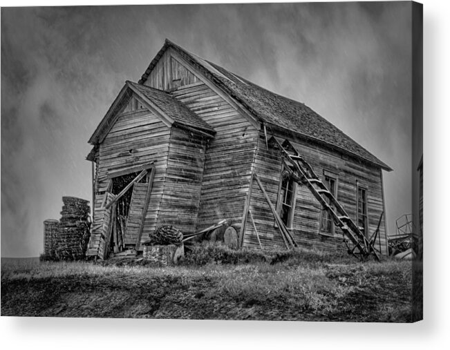 Weathered Acrylic Print featuring the photograph Weathered by Nikolyn McDonald
