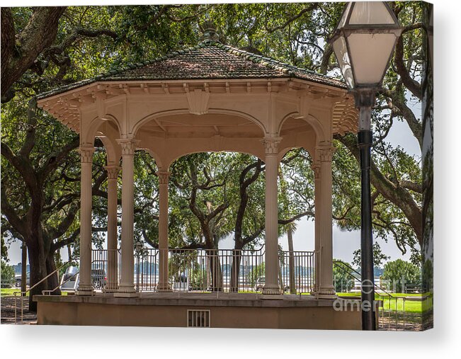 Gazebo Acrylic Print featuring the photograph Wedding Ceremony by Dale Powell